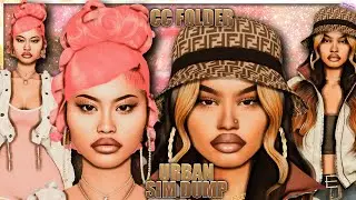 URBAN SIM DUMP 95 💎 - CC & SIM DOWNLOAD | Sims 4 CAS