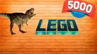 Динозавр из Лего V2