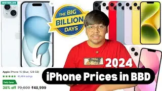 All Apple iPhone Prices | Flipkart Big Billion Days Sale 2024 | Price Drop iPhone 12,13,14,15