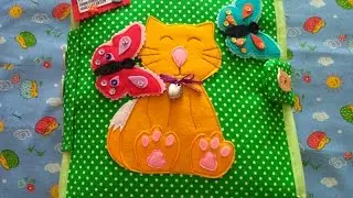 Развивающая книжка №6 с котиком часть1