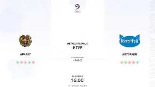 Арарат × Котоffeй. Metallist league. Первая лига. 28.01.2024