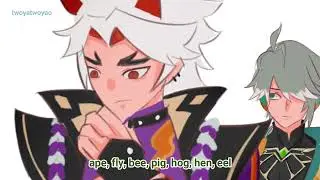 when itto come to sumeru ft judge alhaitham