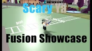 Scary Ya Fusion Showcase *c r i n g e fusion* | Project Jojo | Roblox