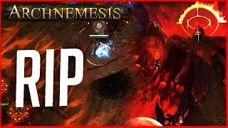 Path of Exile: Siege of the Atlas Race RIP  |  Searing Exarch Boss