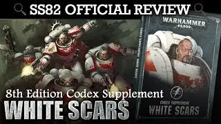 *NEW* Codex Supplement White Scars Space Marines Warhammer 40K 8th Edition SS82 REVIEW
