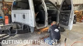 Good or bad deal? Oil pan swap and cutting out the rust! 2004 Cummins revival