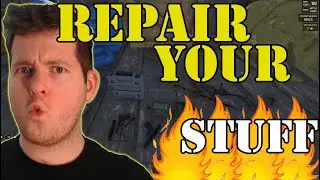 Scum How to Repair Weapons and Guns -0.9 Tutorial/Guide to repairing Melee Weapons and Firearms 2023