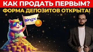 🔥 АНОНС ЛИСТИНГА ОТ BINGX! РЕЗЕРВИРОВАНИЕ ДЕПОЗИТОВ ОТКРЫТО | ХАМСТЕР КОМБАТ