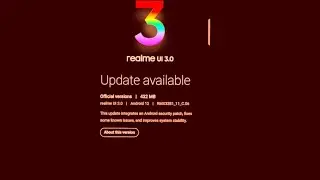 new update for realme 8s 5G