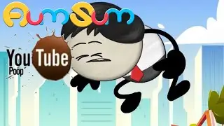 YTP AumSum trips over the chair