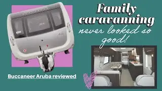 Family touring in style... review of the amazing new super-wide Buccaneer Aruba caravan