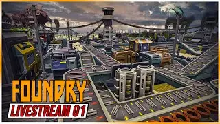 Ist es Minecraft? oder Satisfactory? vielleicht beides? - #01 FOUNDRY (Deutsch, Gameplay, PC)