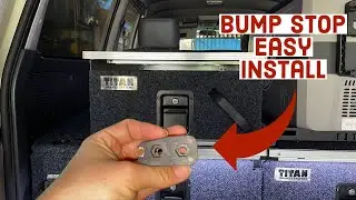 How to install Titan drawers bump stops
