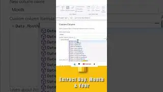 Power Query - Extract Day, Month & Year using M Code | Part 3 