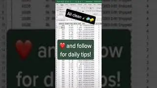 Microsoft Excel & Google Sheets Hacks | Quick Tips & Tricks