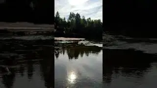 друг поделился видео . река уста .уреньский район. нижегородский край.