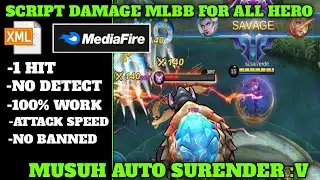 SCRIPT DAMAGE 1 HIT MLBB ALL HERO NEW PATCH 2022 ANTI BANNED I CHEAT DAMAGE ML - MOBILE LEGENDS