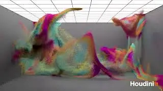Houdini Experiements 12 - Vellum