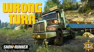 Transport Chemical Barrels to the Garage (Via Shortcut) - Digging Up Dirt - Season 14 | SnowRunner