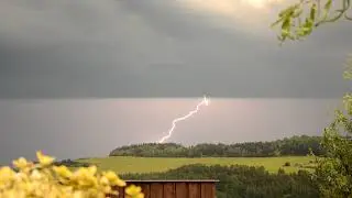 2018.09.14. - Široké. Búrka nad Prešovom.