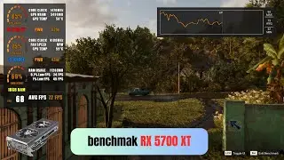 benchmark farcry 6 | rx 5700 xt + i3 10100f | ultra settings 1080p