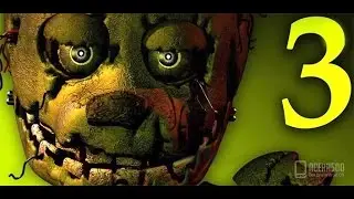 Five Nights At Freddys 3:КИРПИЧНЫЙ ЗАВОД, ИЛИ "ПРИВЕТ, СПРИНГ ТРАП" + Секретная мини- игра.