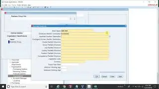 Training   How to Create Business Group in Oracle R12 - Part 11