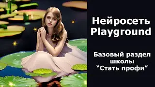 Нейросеть Рlayground. Базовые операции.