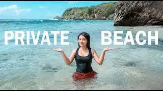 Swim at Geger Beach Bali | Playing Clear and Clear Water | Latest Bali Tour