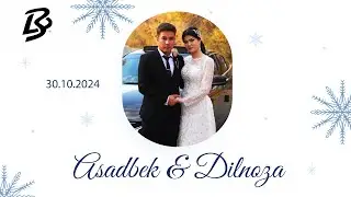 Asadbek & Dilnozaxon (30.10.2024) Oqsaroy to’yxonasi Bek Studio Wedding day Live