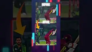 Before And After Cricket Editing #shorts