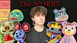 Ranking the WORST Animal Crossing villagers