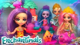 Русалка Мартина 🧜🏻‍♀️ Энчантималс 🧜🏻‍♀️ МУЛЬТИК с куклами Кафе Enchantimals Royals Ocean Kingdom