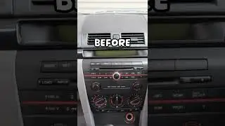Mazda 3 2004 Wireless Apple Carplay & Android Auto Car Stereo Upgrade 