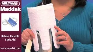 Maddak Deluxe Flexible Sock and Stocking Aid