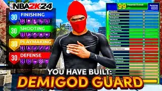 This New GAME BREAKING GLITCHED Point Guard Build WILL BREAK NBA 2k24 (MUST HAVE BUILD FOR SEASON 2)