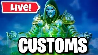 Live Fortnite Customs!