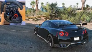🔥 Nissan GTR + Logitech G29 in Forza Horizon 5 – INSANE Drifting & Realistic Driving! 🚗🔥😱