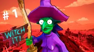 🔴ВЕСЕЛАЯ ВЕДЬМОЧКА - WITCH IT №1🔴