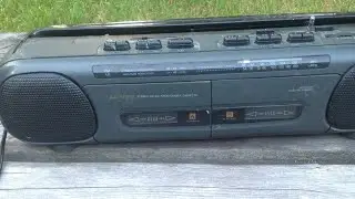 My new Lloyd's Double Cassette Player & Recorder AM/FM Radio Boombox