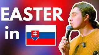 Crazy Easter Tradition in SLOVAKIA: You'll Be Shocked!  | Stand Up Comedy | Dragos Comedy