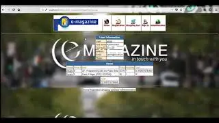 E-Magazine Management System | Student Projects