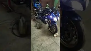 Yzf-r1 2007 промывка инжектора/injection cleaning