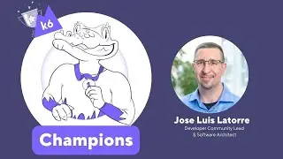 Jose Luis Latorre - k6 Champion