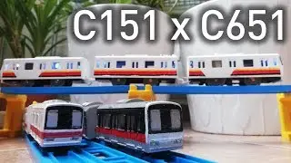 SMRT Model Train: C151 & C651 Showcase