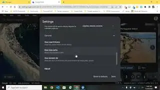 Google Earth Settings