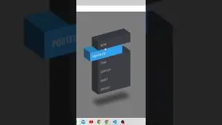 Animated Navbar Menu in Css | #html #css3 #htmlcss #javascript #programming #viral #funny #coder #ui