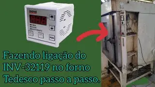 Como ligar o INV -32119 forno Tedesco do Zero.