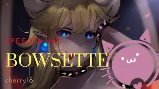 Bowsette Speedpaint