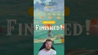 0.2 NEW RECORD Bird Man Flight Research Minigame | Zelda Tears of the Kingdom #shorts #shortsvideo